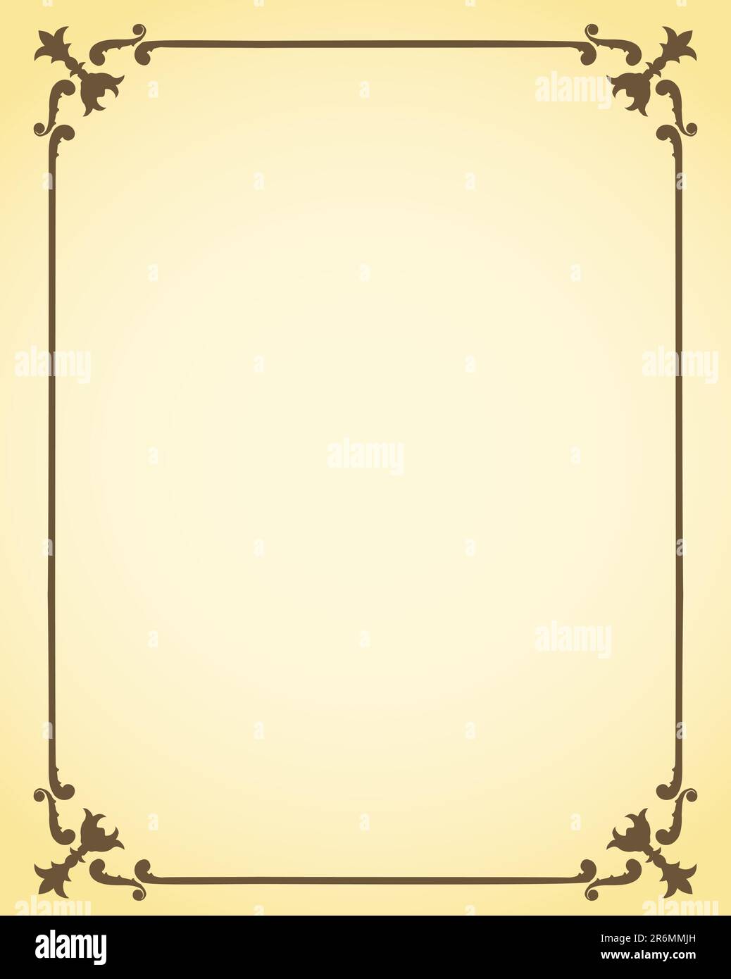 Zierrahmen Stock Vektor