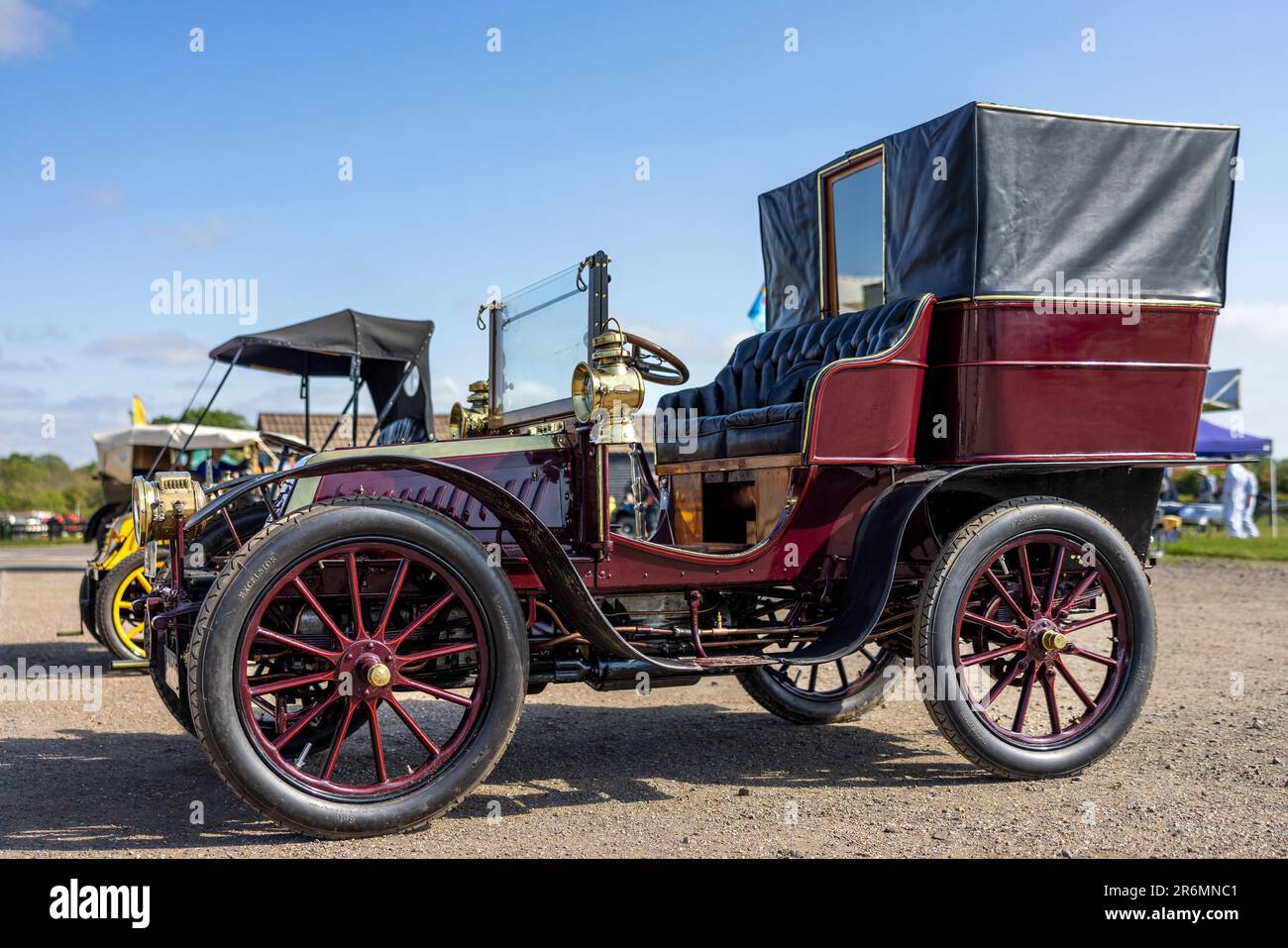 1903 Richard Brasier, ausgestellt in Shuttleworth am 4. Juni 2023. Stockfoto