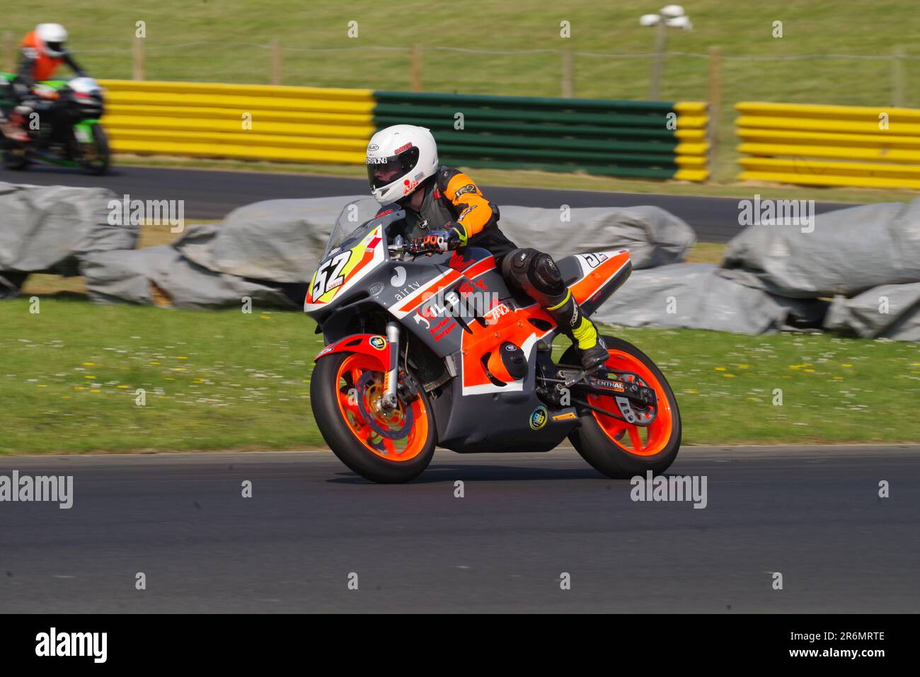 Croft Circuit, 10. Juni 2023. Jake Smith fährt mit einem Honda 600 in einem Rennen mit No Limits Pre-Injection Cup auf dem Croft Circuit. Credit Colin Edwards/Alamy Live News. Stockfoto