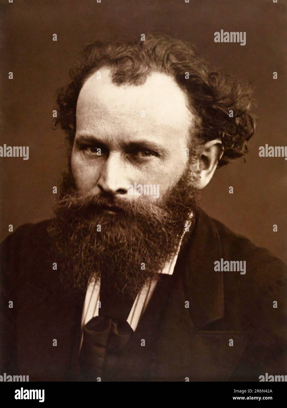 Edouard Manet von Nadar. Vor 1870 Uhr. Stockfoto