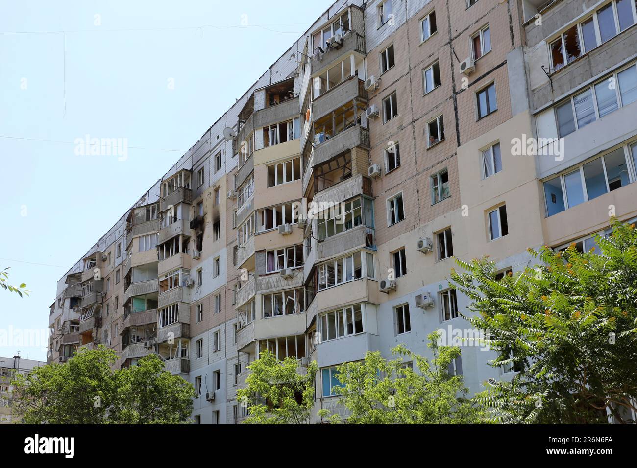 ODESSA, UKRAINE 10. Juni 2023 Krieg Ukraine und Russland. Eine