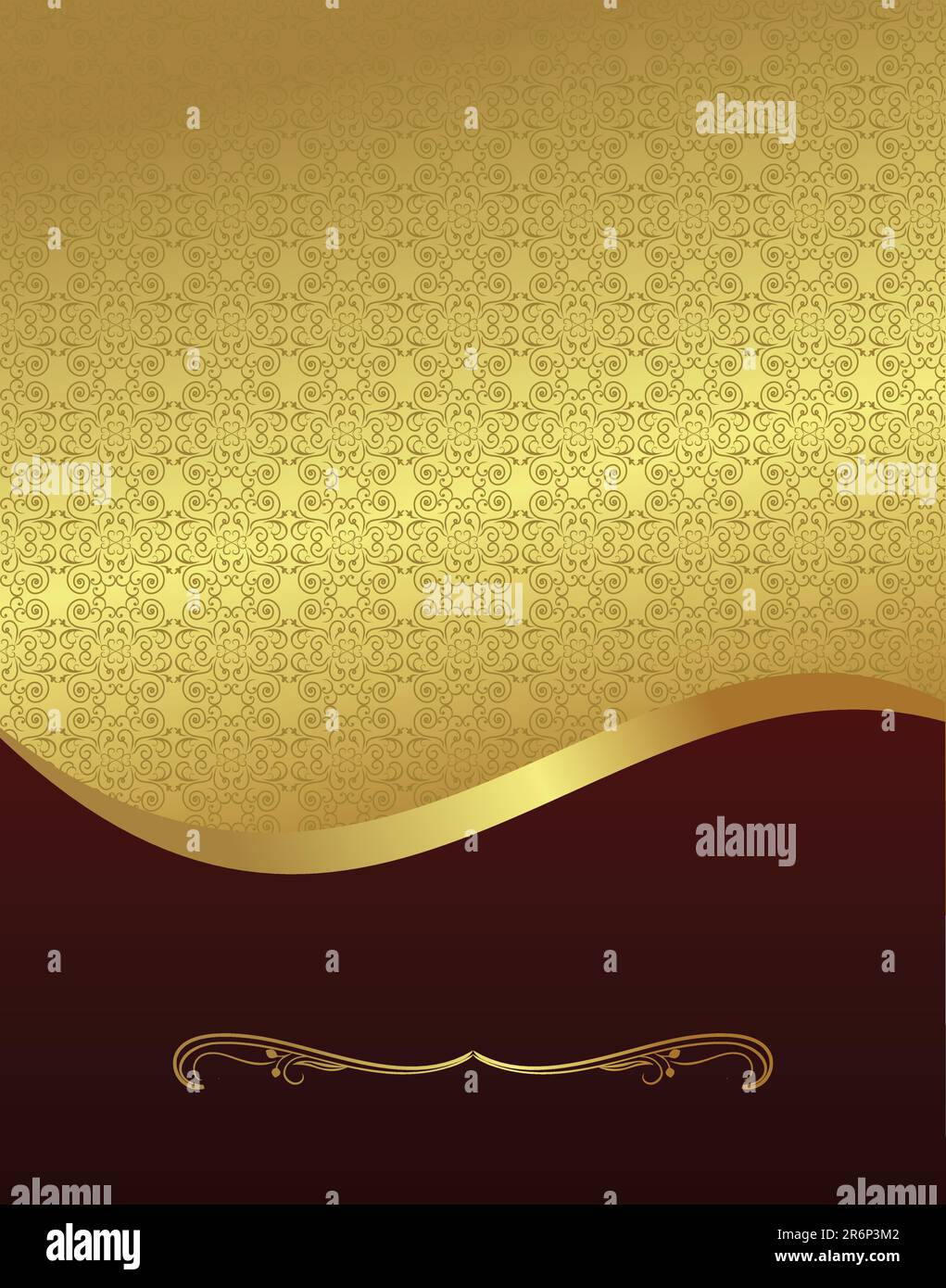 Vektor-schöne Luxus-Karte oder Einladung Stock Vektor