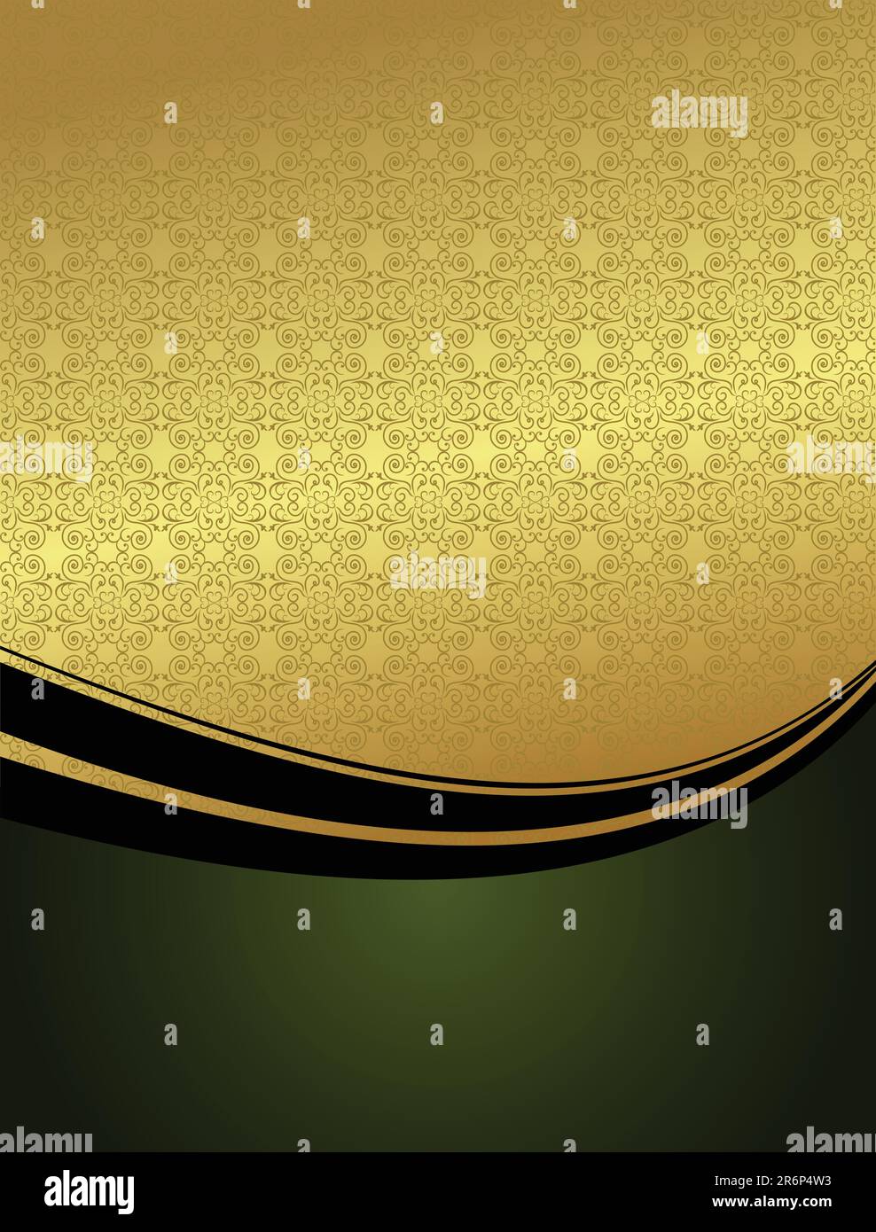 Vektor-schöne Luxus-Karte oder Einladung Stock Vektor