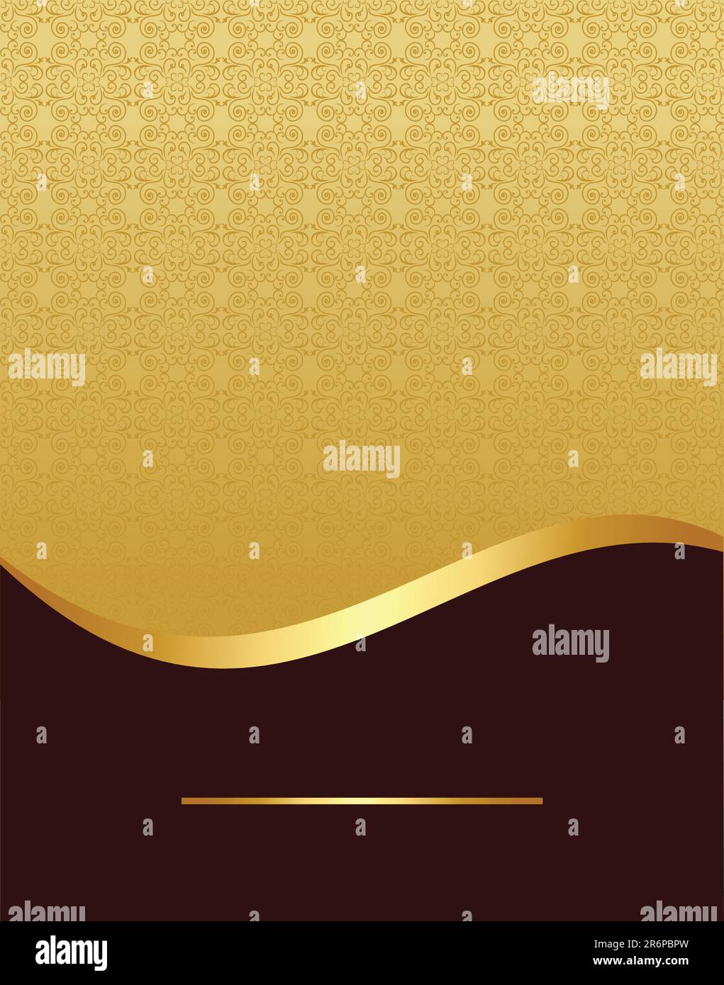 Vektor-schöne Luxus-Karte oder Einladung Stock Vektor