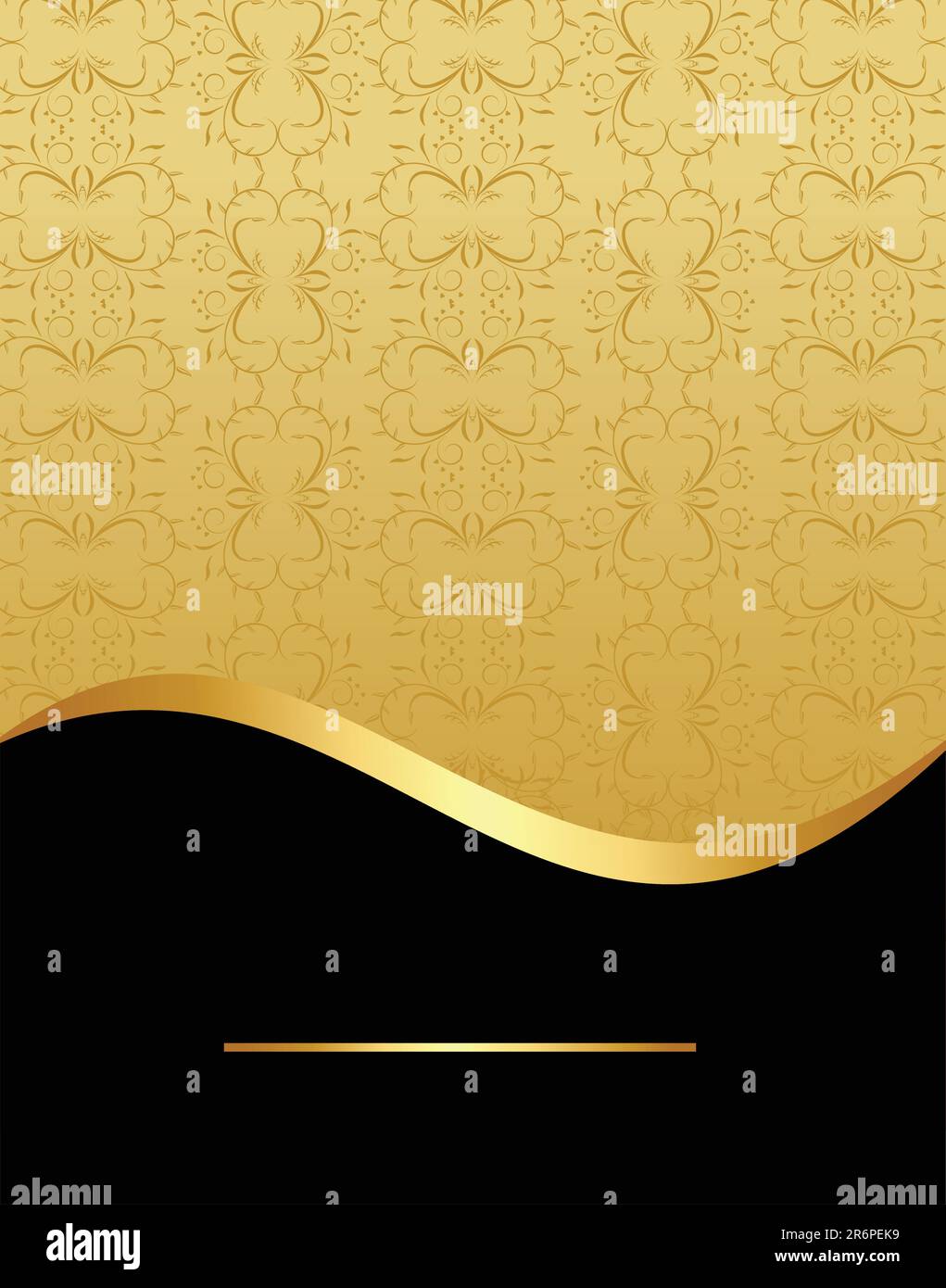 Vektor-schöne Luxus-Karte oder Einladung Stock Vektor