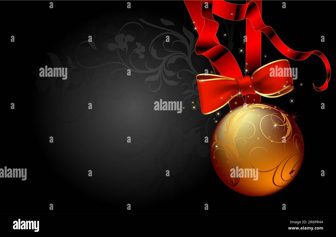 weihnachtshintergrund. Diese Abbildung kann als Designerarbeit nützlich sein Stock Vektor