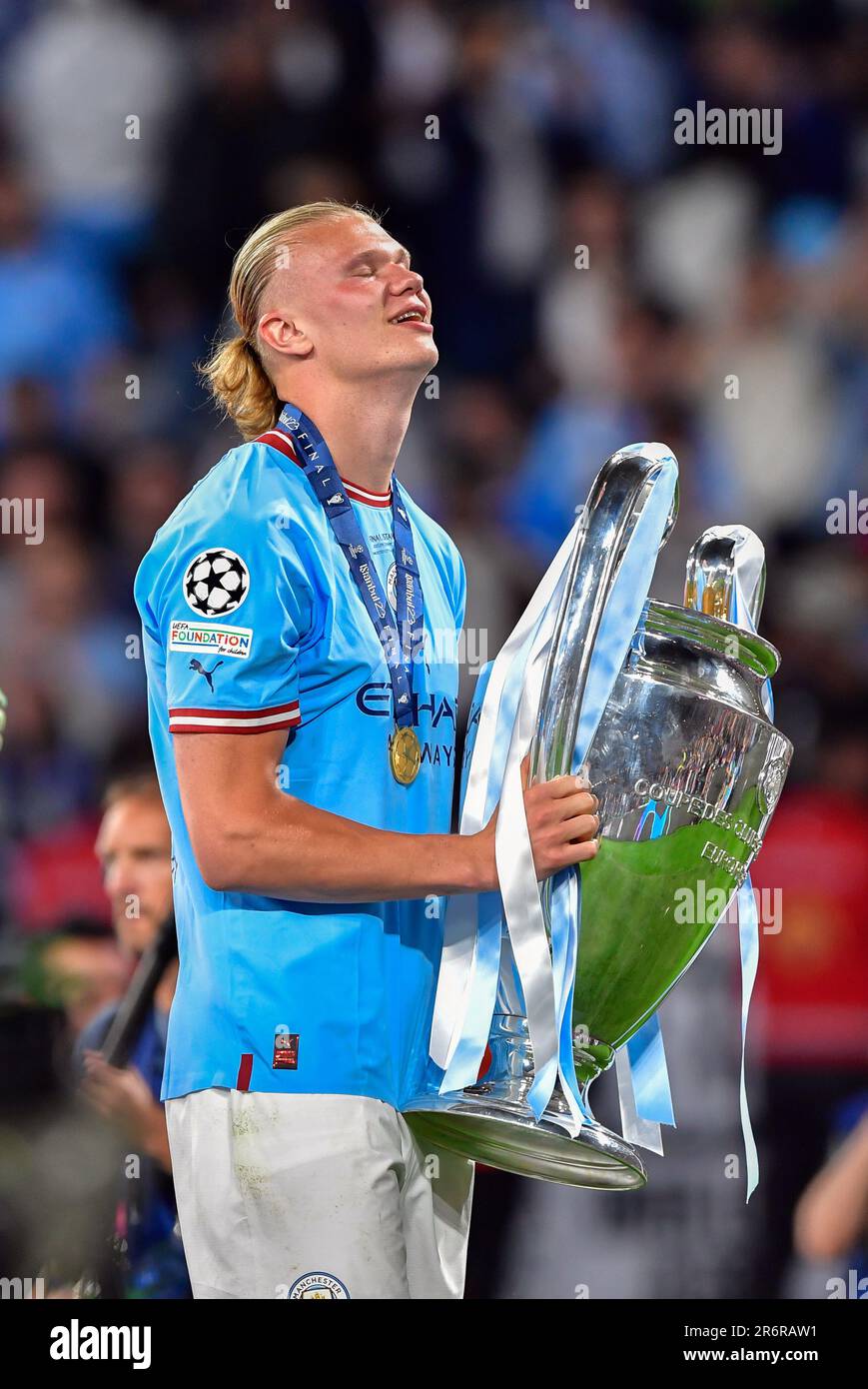 Istanbul, Türkei. 10. Juni 2023. Erling Haaland Aus Manchester City ...