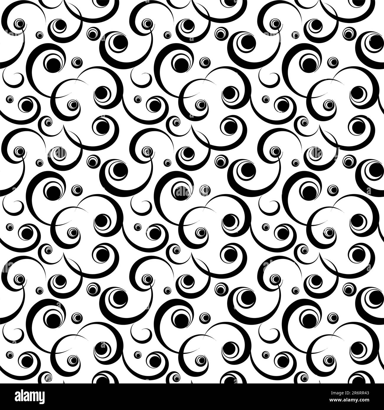 Detailreiche Bildlaufanalyse in schwarzer Farbe Stock Vektor