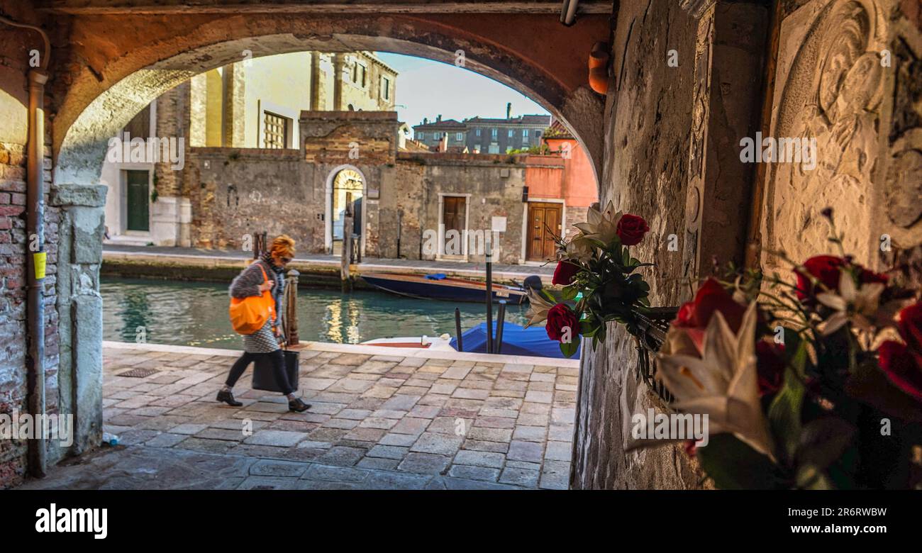Venedig, Cannaregio Stockfoto