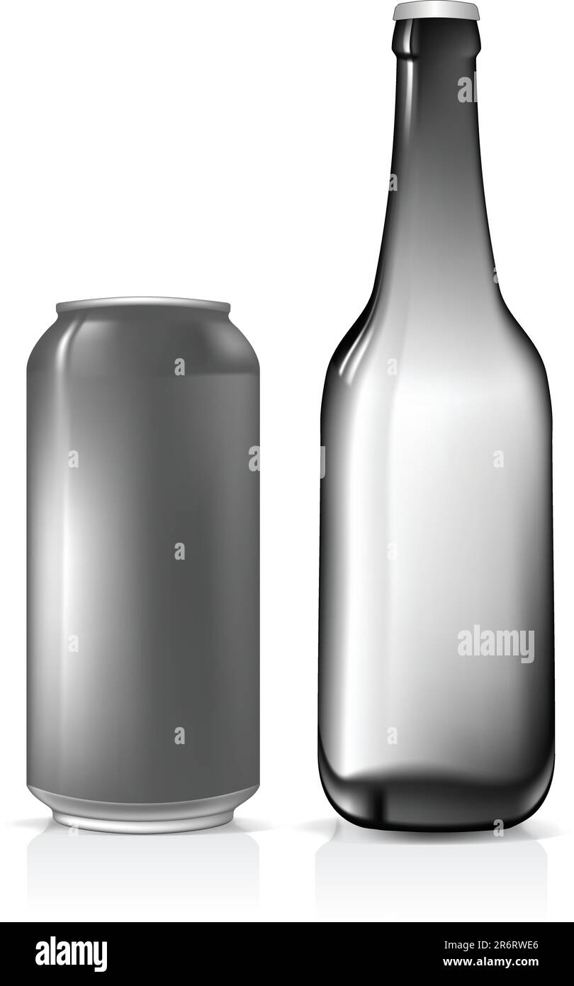 Bierset, diese Abbildung könnte als Designerarbeit nützlich sein. Stock Vektor