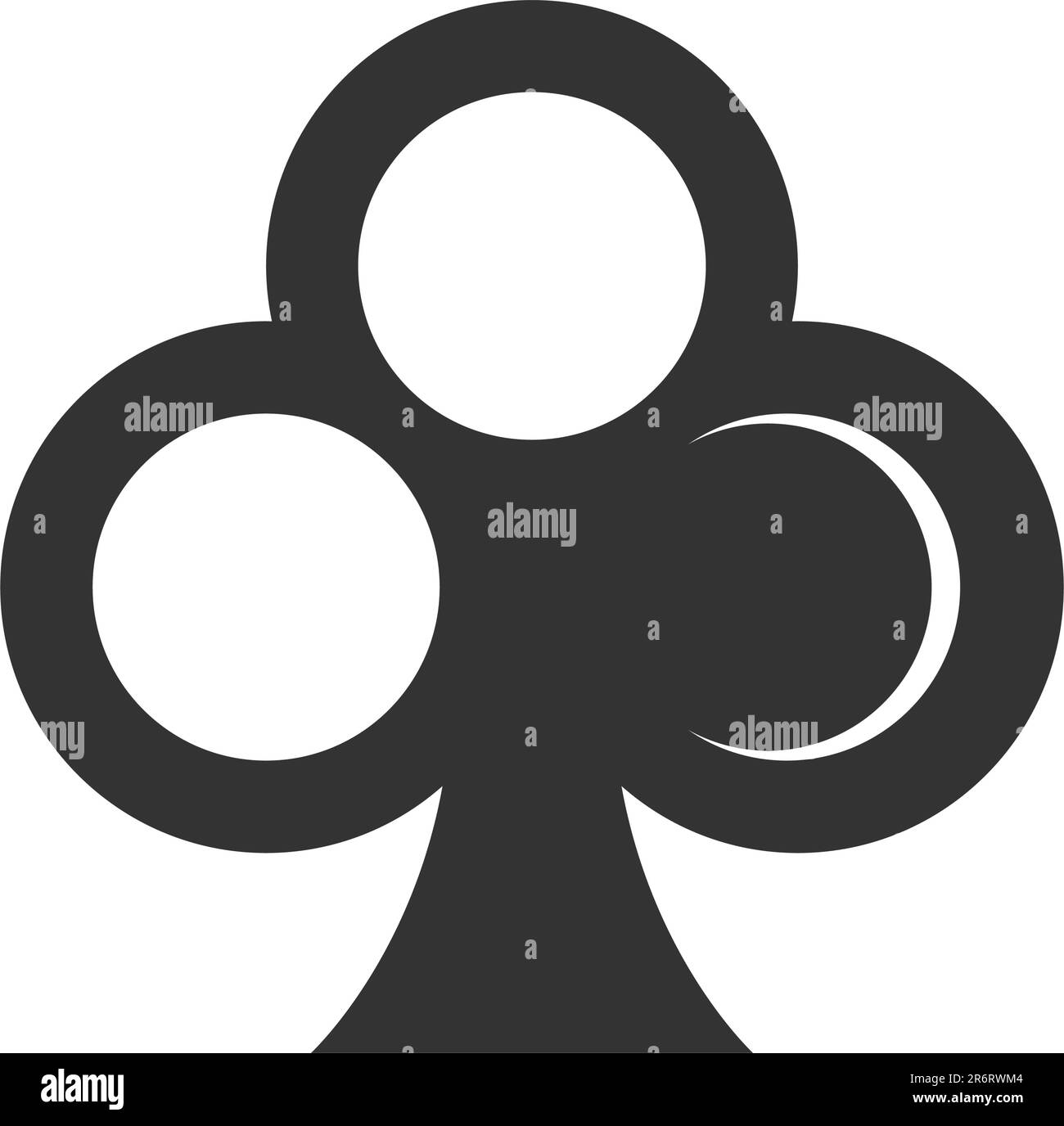 Logo für Poker und Casino Stock Vektor