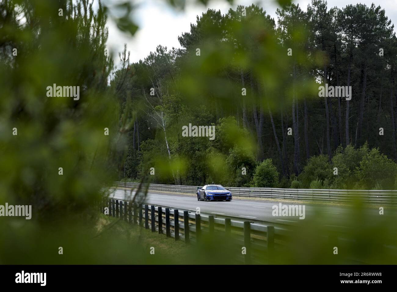 24 JOHNSON Jimmie (usa), ROCKENFELLER Mike (ger), BUTTON Jenson (gbr), Hendrick Motorsports, Chevrolet Motorsports, Aktion während der 24 Stunden von Le Mans 2023 auf dem Circuit des 24 Heures du Mans vom 10. Bis 11. Juni 2023 in Le Mans, Frankreich - Foto: Florent Gooden/DPPI/LiveMedia Stockfoto