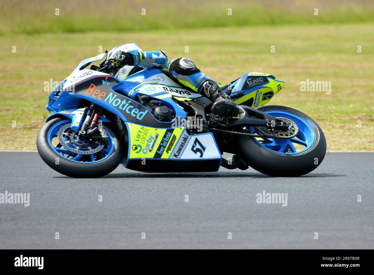 Darlington, Großbritannien. 11. Juni 2023 No Limits Race Meeting, Croft Racing Circuit, Darlington, Sonntag, 11. Juni 2023, Großbritannien Guthaben: Robert Chambers/Alamy Live News Stockfoto