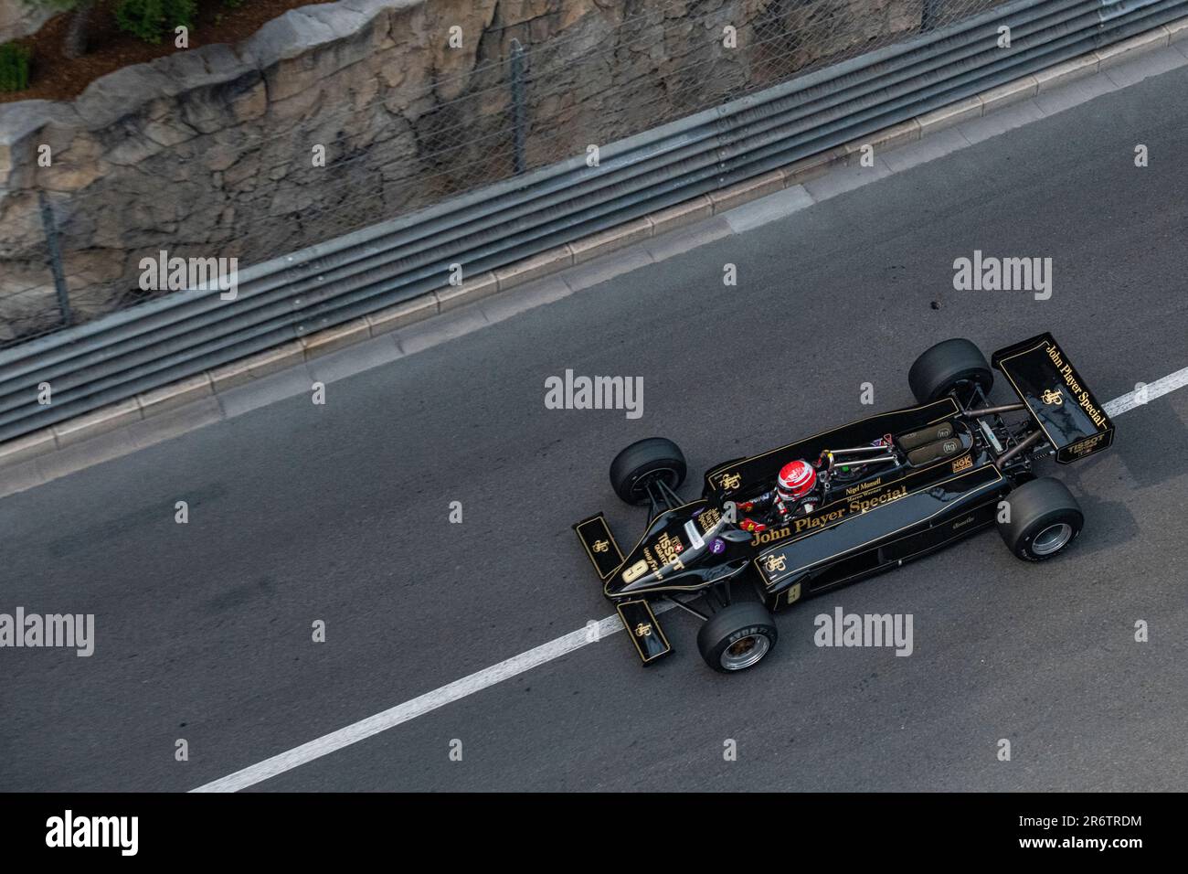 Historischer Grand Prix - Lotus JPS, Moncao 2022 Stockfoto