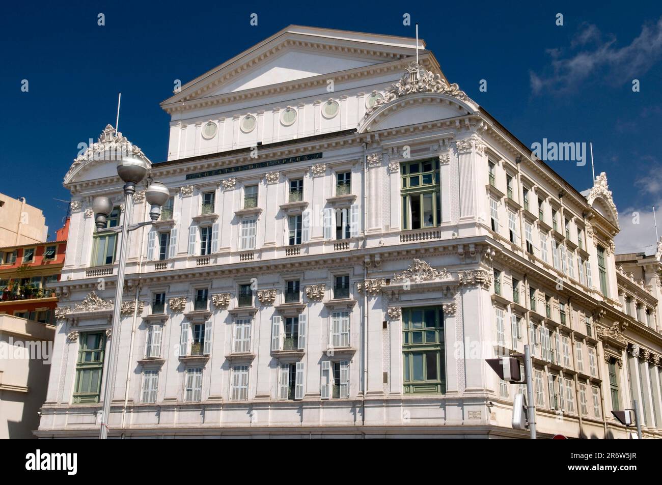 Oper, Nizza, Cote d'Azur, Provence, Südfrankreich, Opernhaus Stockfoto