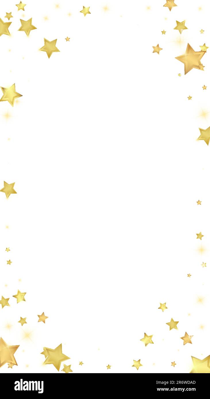 Überlagerung von magischen Sternen. Die goldenen Sterne sind zufällig