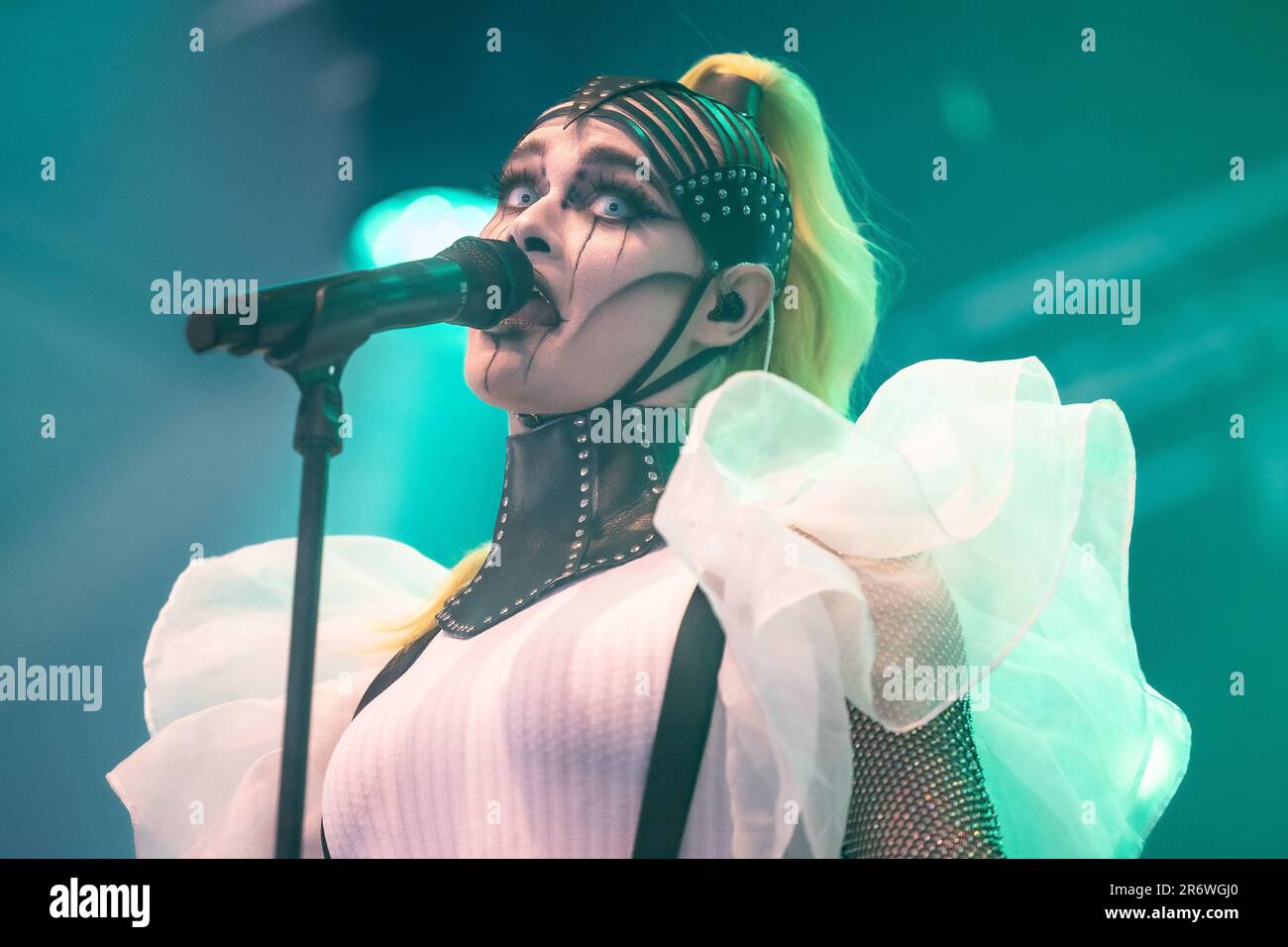 Skynd tritt live auf dem Sweden Rock Festival 2023 auf Stockfoto