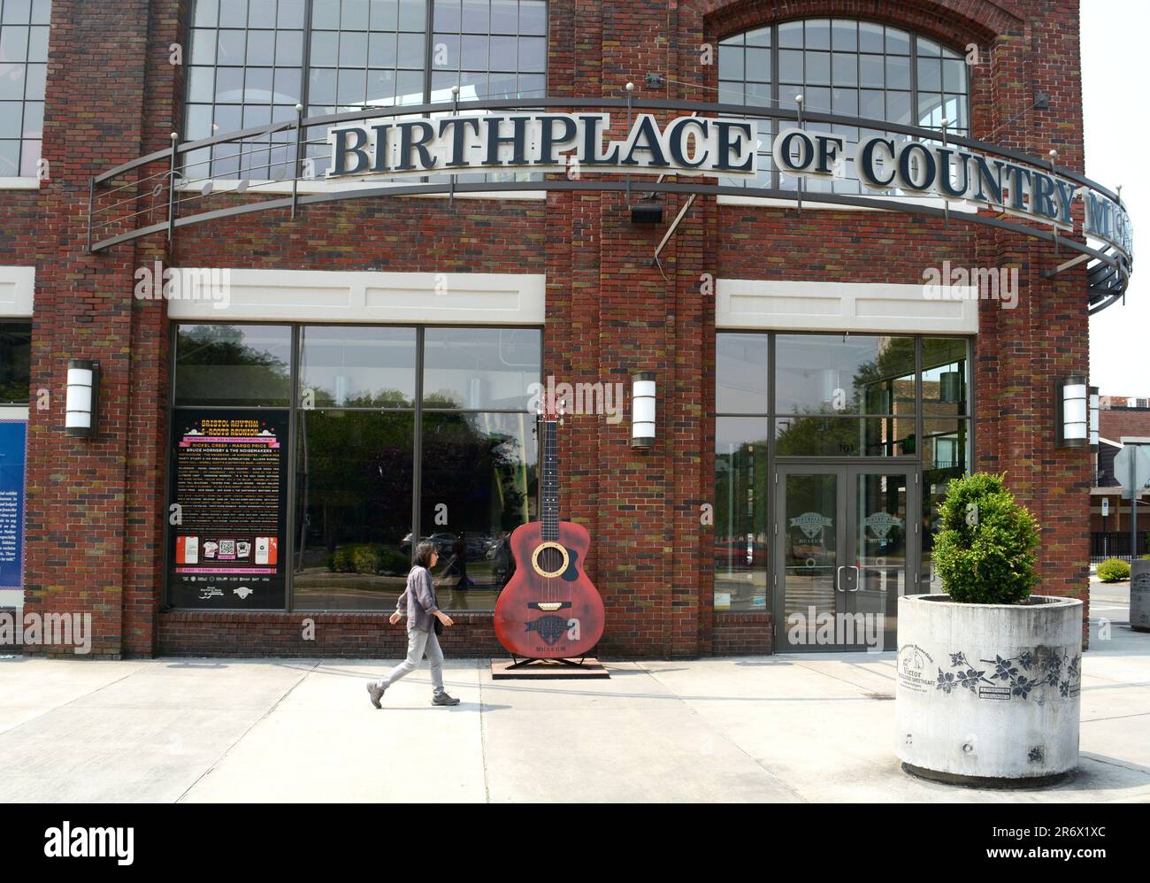 The Birthplace of Country Music Museum in Bristol, Tennesseee (siehe zusätzliche Informationen) Stockfoto