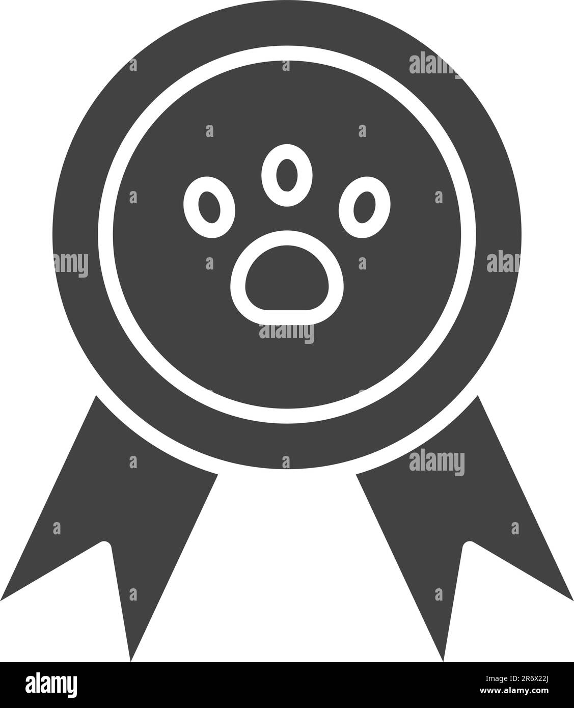 Vektorbild des Badge-Symbols. Stock Vektor