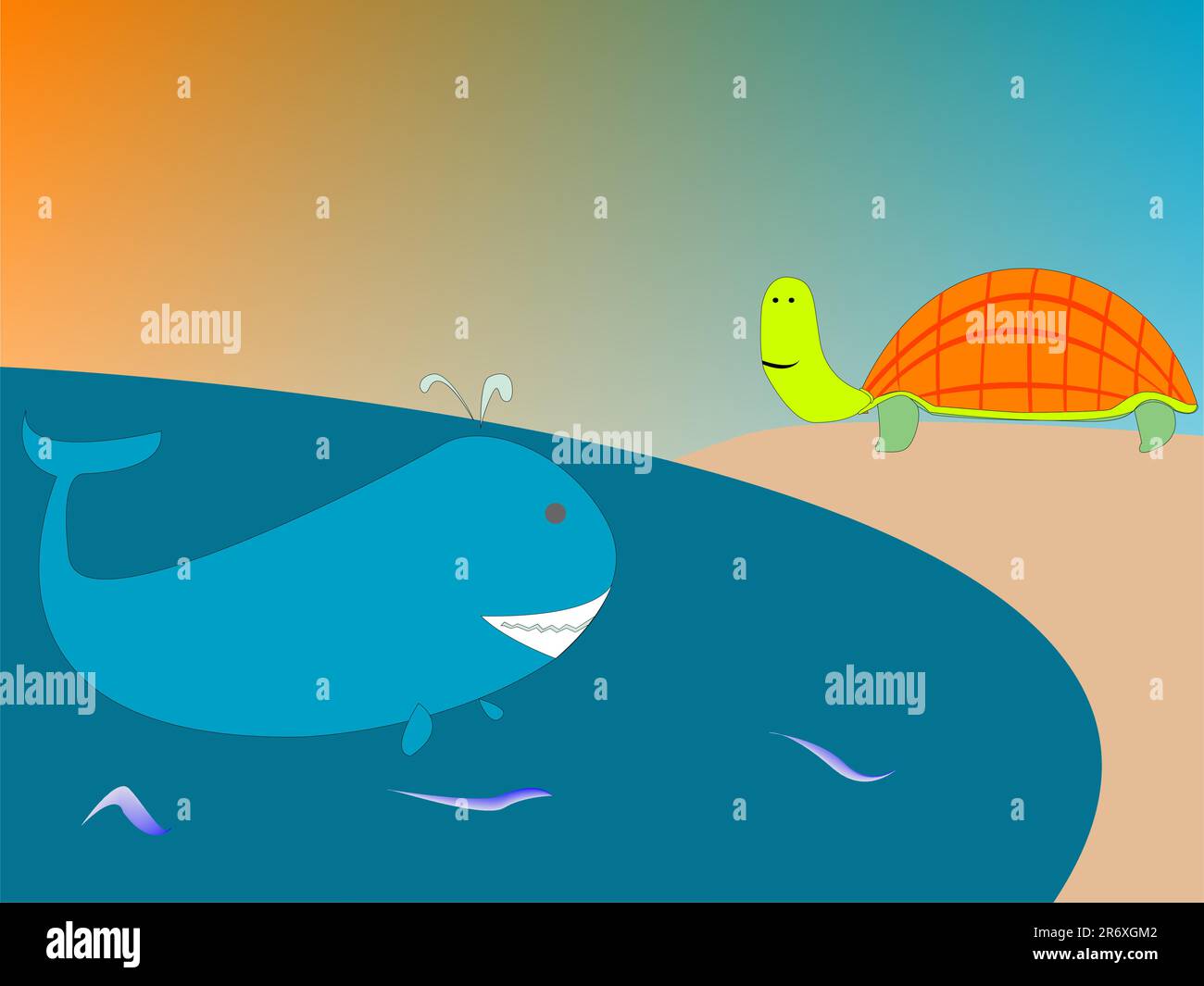 Dibujos de ballenas para colorear Stock-Vektorgrafiken kaufen - Alamy