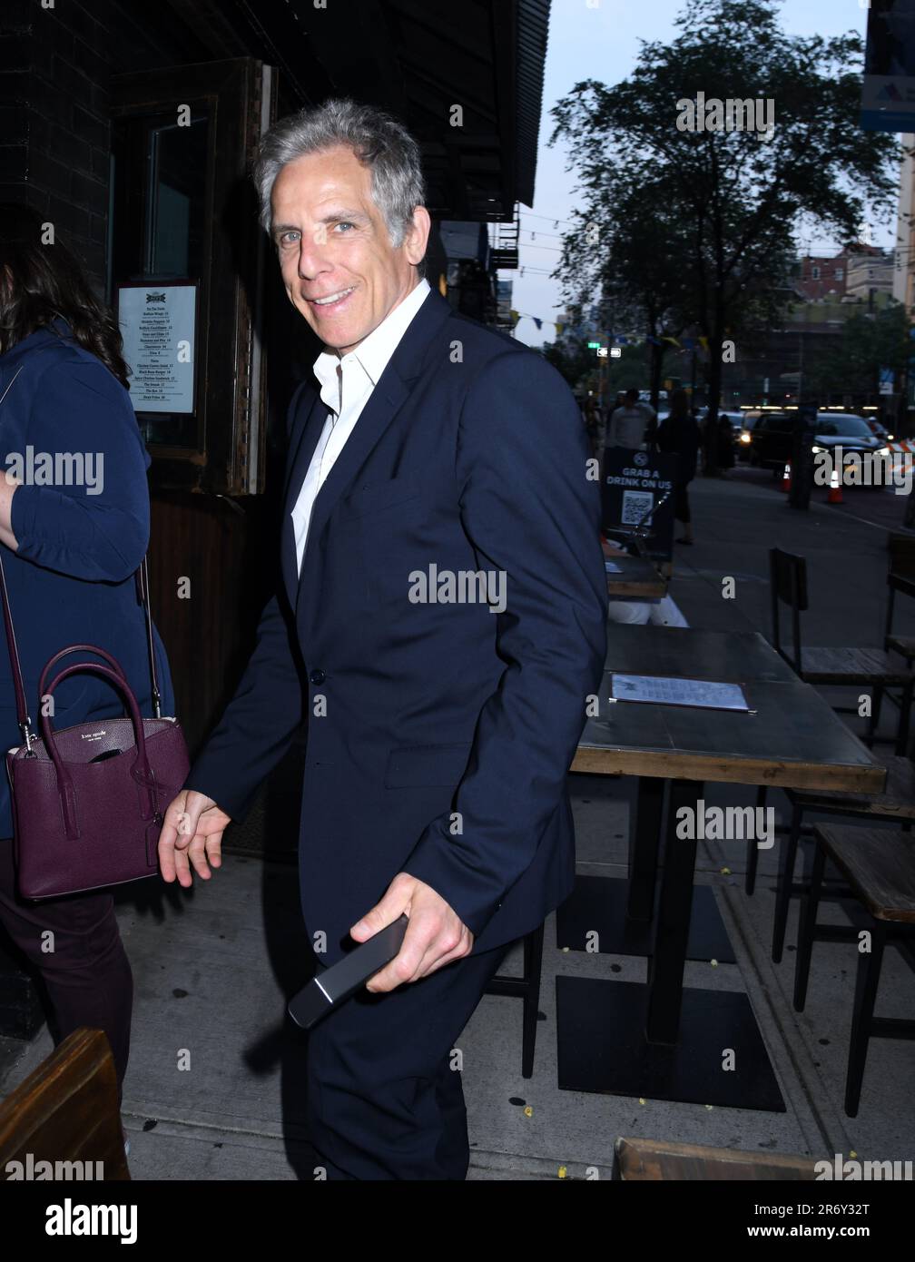 11. Juni 2023, New York, New York, USA: Ben Stiller hat das Village East Cinema beim Tribeca Film Festival 2023 in New York verlassen. (Kreditbild: © Photo Image Press via ZUMA Press Wire) NUR ZUR REDAKTIONELLEN VERWENDUNG! Nicht für den kommerziellen GEBRAUCH! Stockfoto