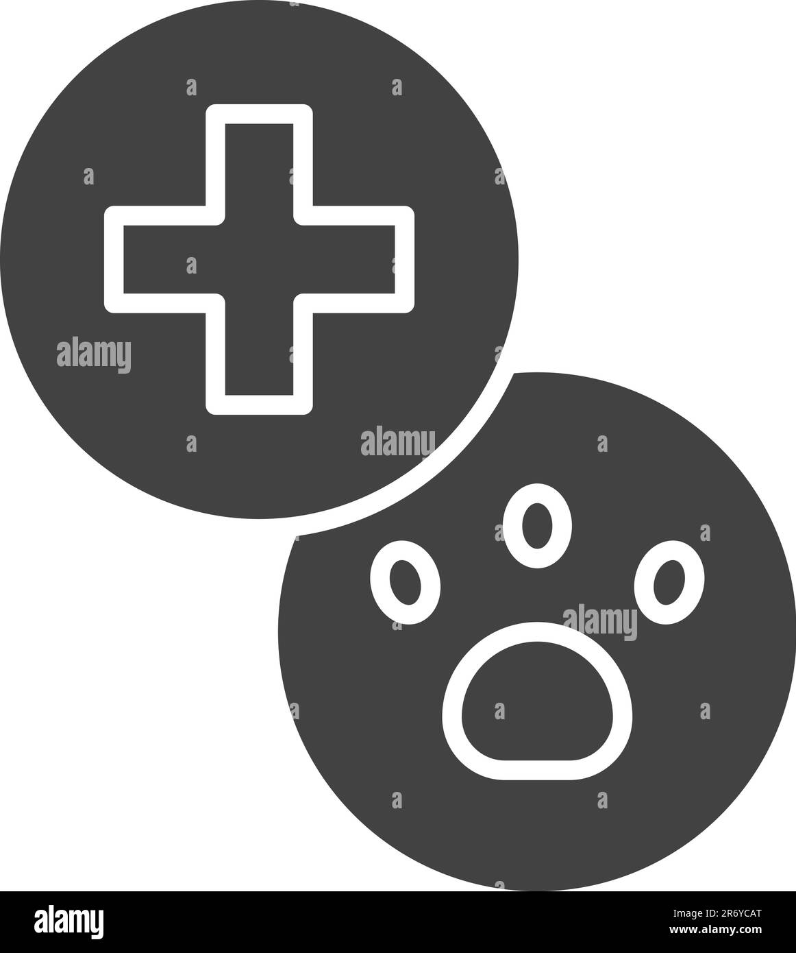 Vektorbild des Symbols für das Gesundheitswesen. Stock Vektor