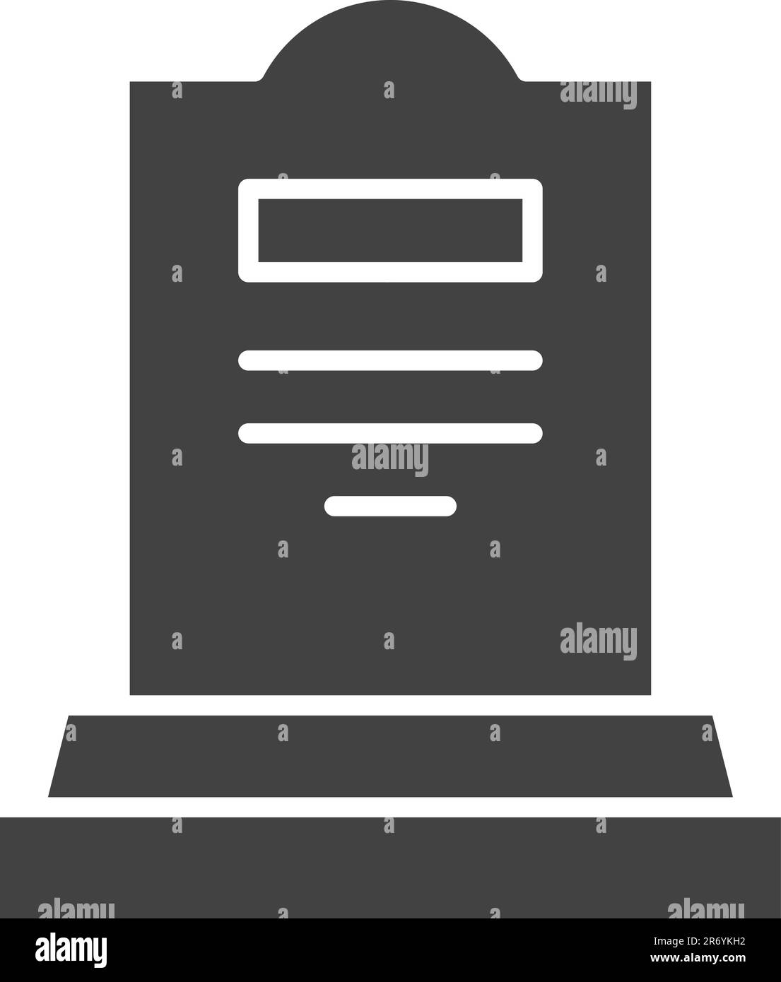 Vektorbild des Grünsteinsymbols. Stock Vektor