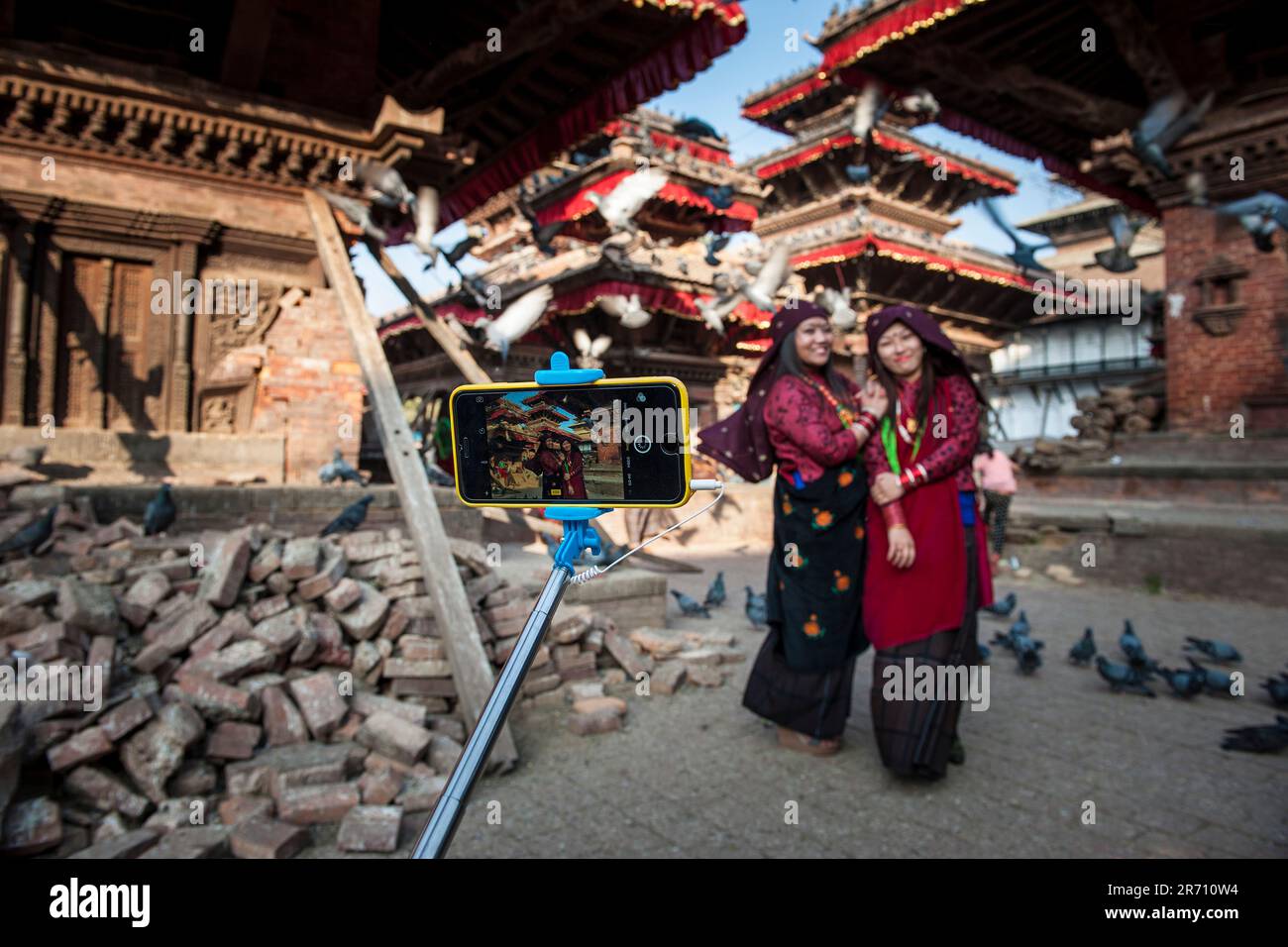 Piazza durbar. kathmandu. nepal Stockfoto