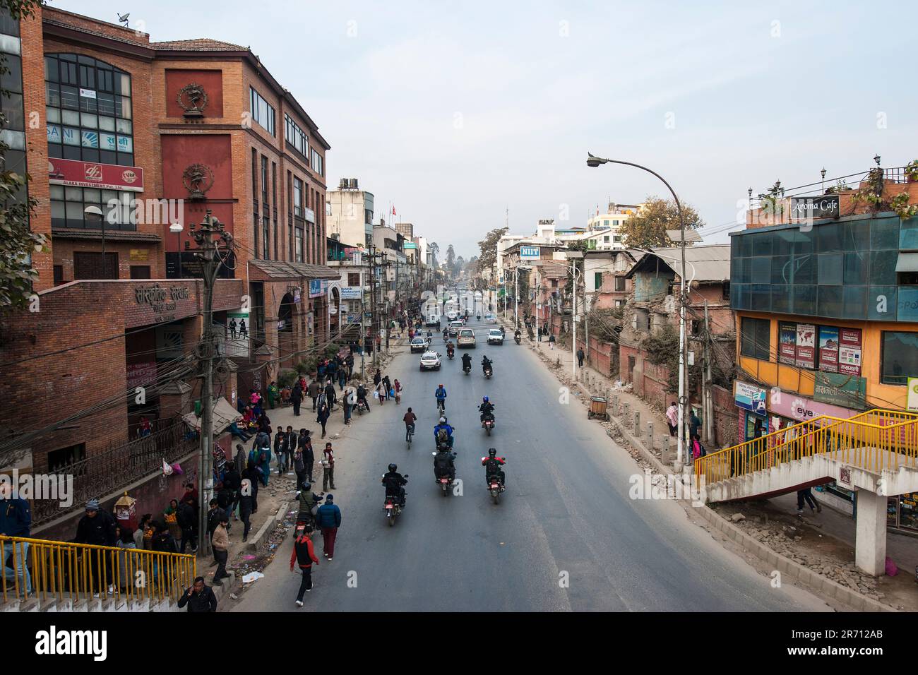 Nepal. Kathmandu. Das tägliche Leben Stockfoto