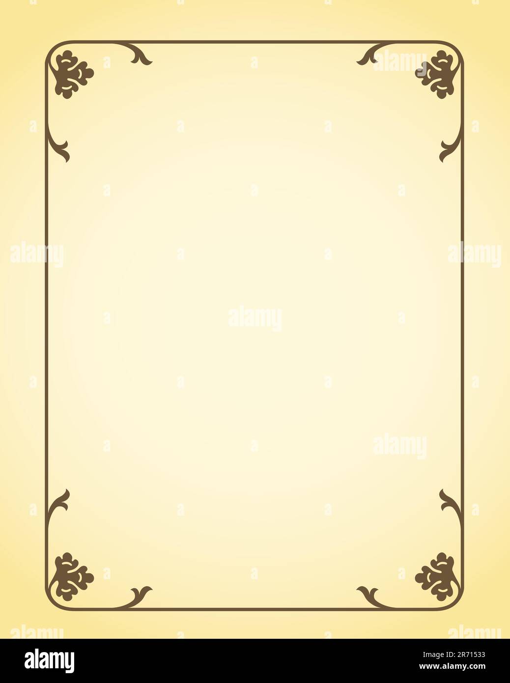 Zierrahmen Stock Vektor