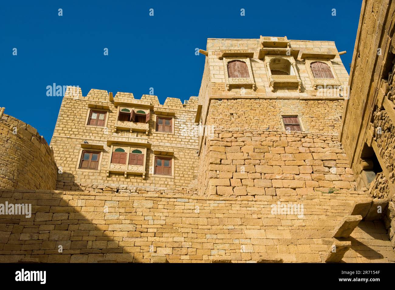 Fort. Jaisalmer. Rajasthan. Indien Stockfoto