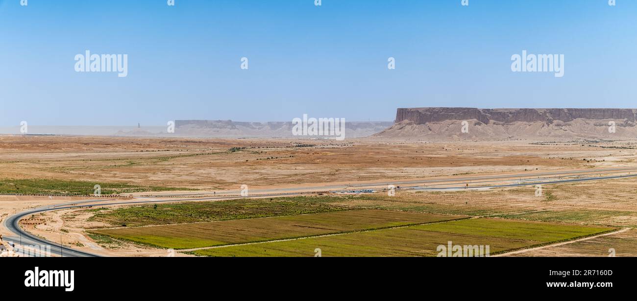 Edge of the World – Riyadh Plateau Stockfoto
