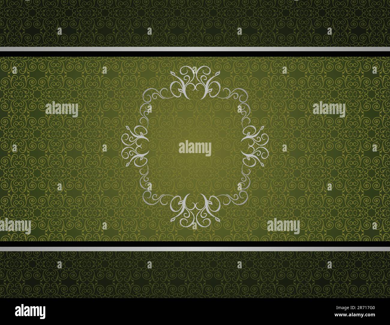 Vektor-schöne Luxus-Karte oder Einladung Stock Vektor
