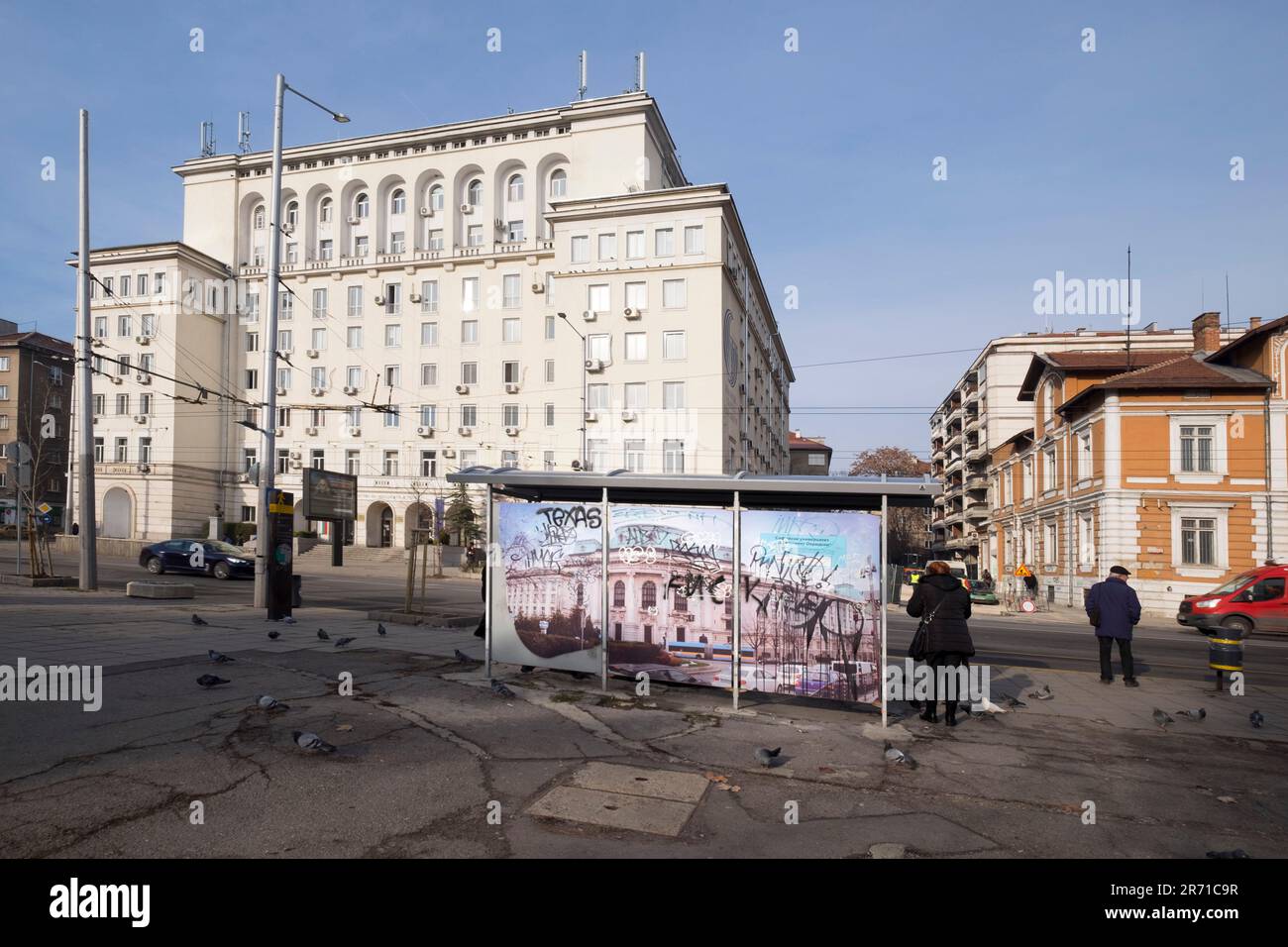 Bulgarien, Sofia, Stadtzentrum, Tägliches Leben Stockfoto