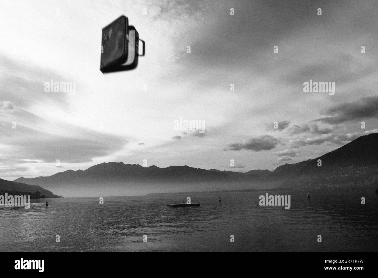 Schweiz, Tessin, Bolle di Magadino Naturschutzgebiet Stockfoto