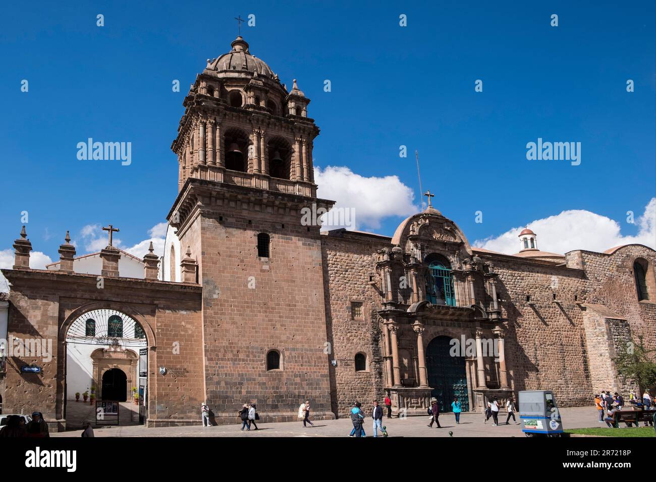 Basilika Menor de la merced. cusco. peru Stockfoto