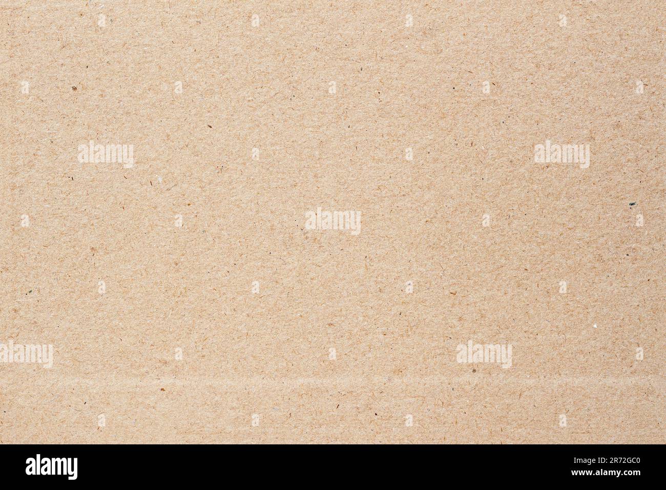 Kraftpapier, Karton mit Nahaufnahme des Streifens. Oberflächenstruktur des alten Papiers Stockfoto