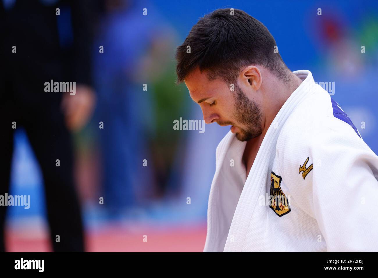 Tim Schmidt (GER), Men -90 kg bei den European Open 2023 in Madrid, European Judo Union Event am 11. Juni 2023 in Polideportivo Municipal de Gallur in Madrid, Spanien – Foto: Oscar J Barroso/DPPI/LiveMedia Stockfoto