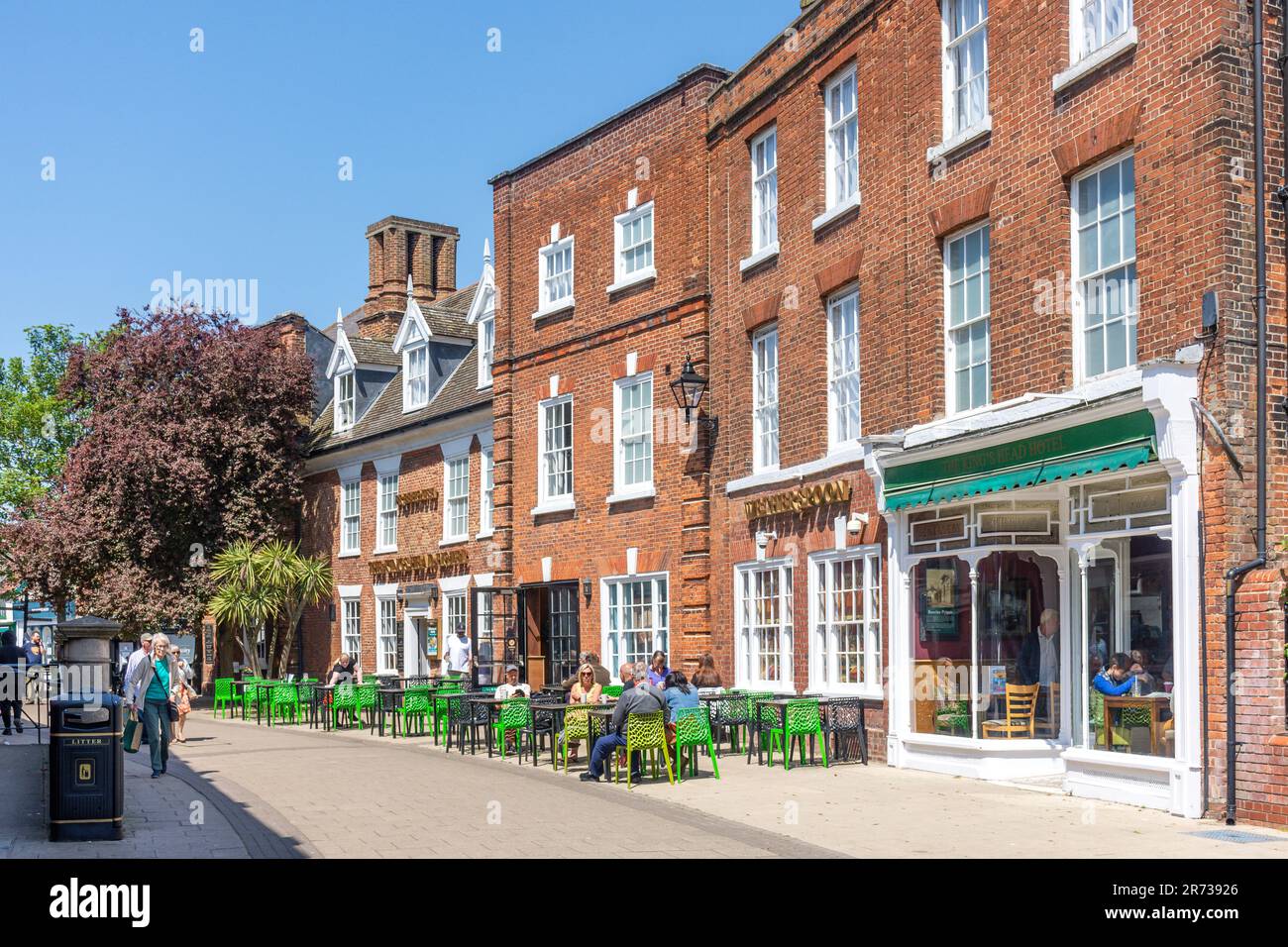 The Kings Head Hotel (JD Wetherspoon), New Market, Beccles, Suffolk, England, Vereinigtes Königreich Stockfoto