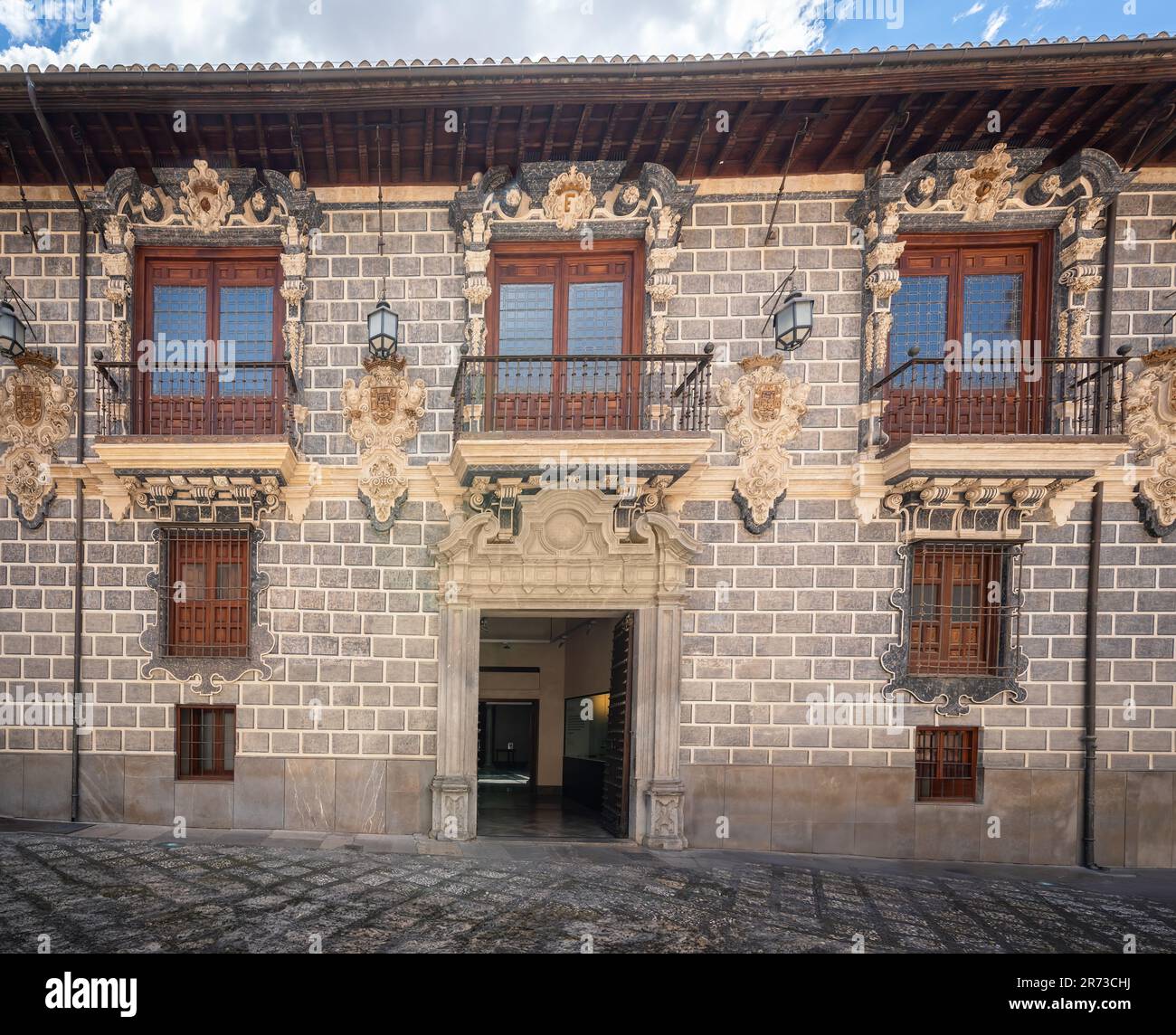 Madrasa-Palast (Palacio de la Madraza) - Granada, Andalusien, Spanien Stockfoto