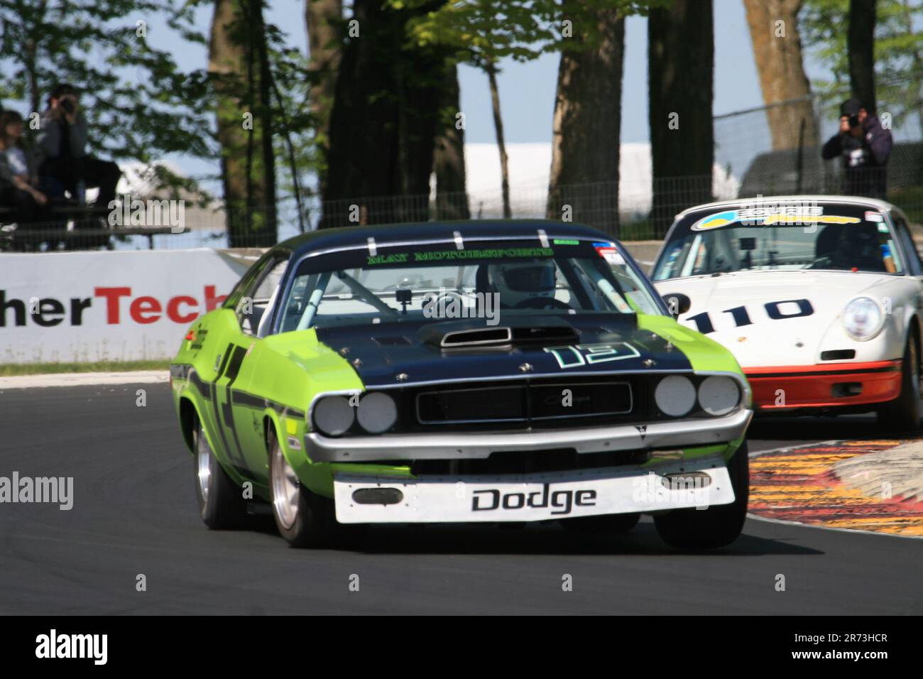SVRA (Sportcar Vintage Racing Association) Vintage Festival Weekend 2023 auf der Road America Sports Car Course in Elkhart Lake, Wisconsin, USA Stockfoto