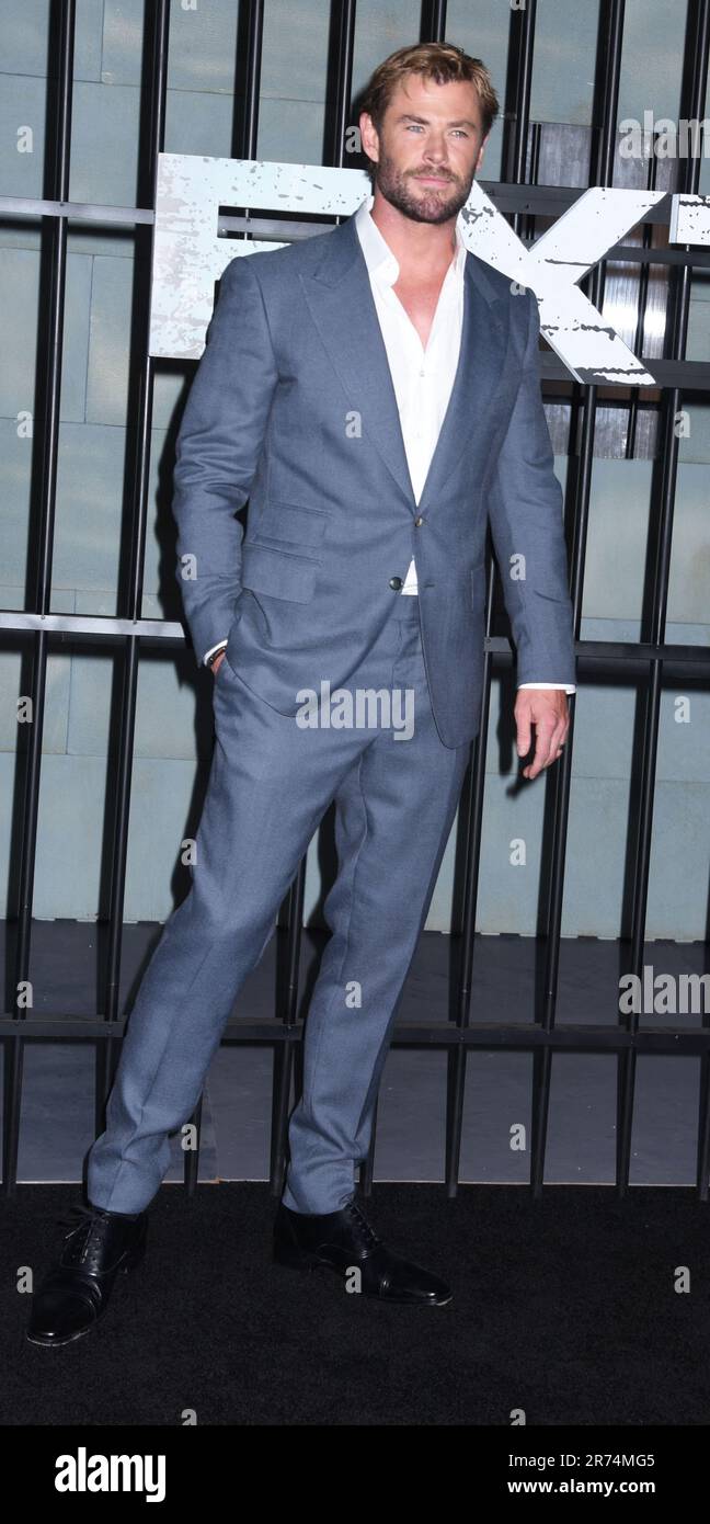 New York City, Usa. 12. Juni 2023. Chris Hemsworth auf der Extraction 2 NY Premiere im Jazz im Lincoln Center am 12. Juni 2023 in New York City. MM/Abaca Credit: Abaca Press/Alamy Live News Stockfoto