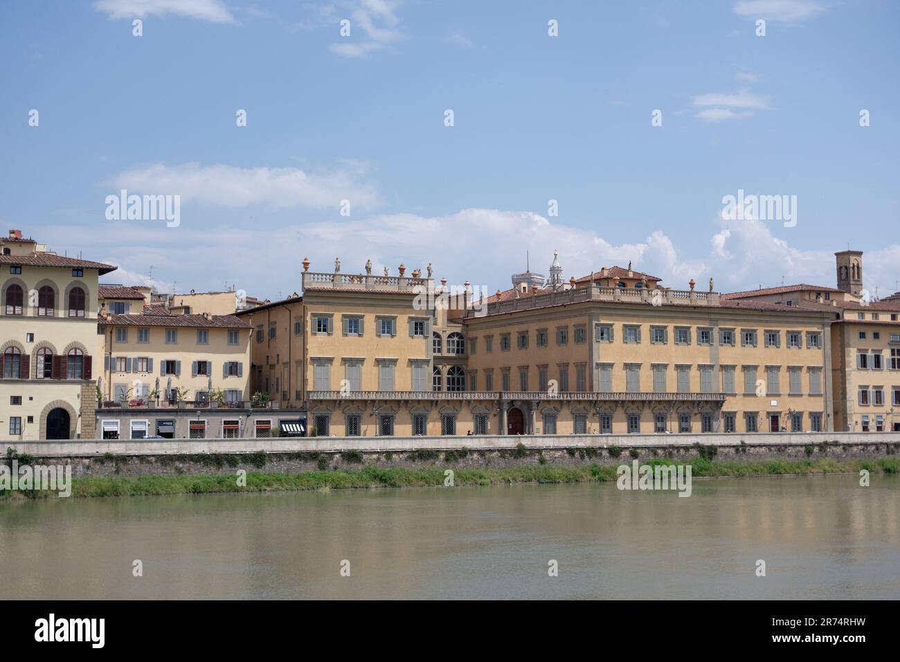 Fluss Arno in Florenz, Italien Stockfoto