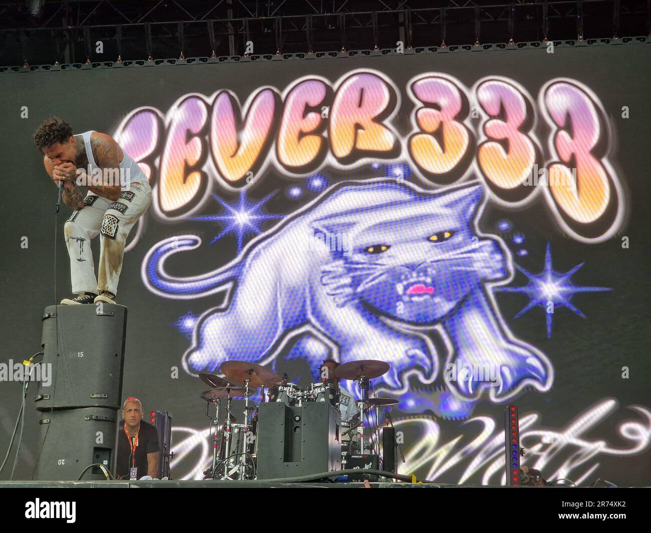 2023 Novarock Musikfestival in Österreich Stockfoto