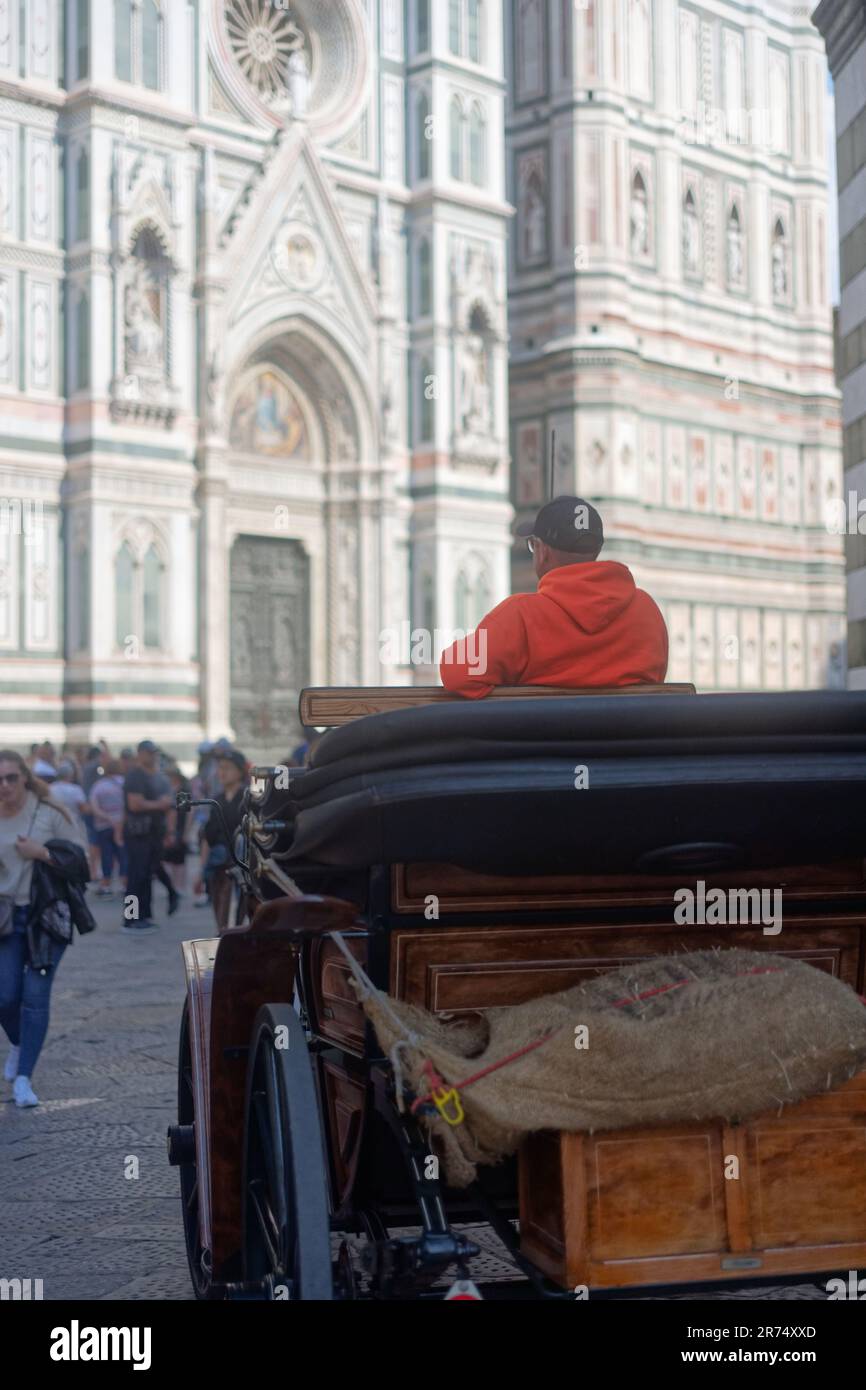 Straßen von Florenz, Italien Stockfoto