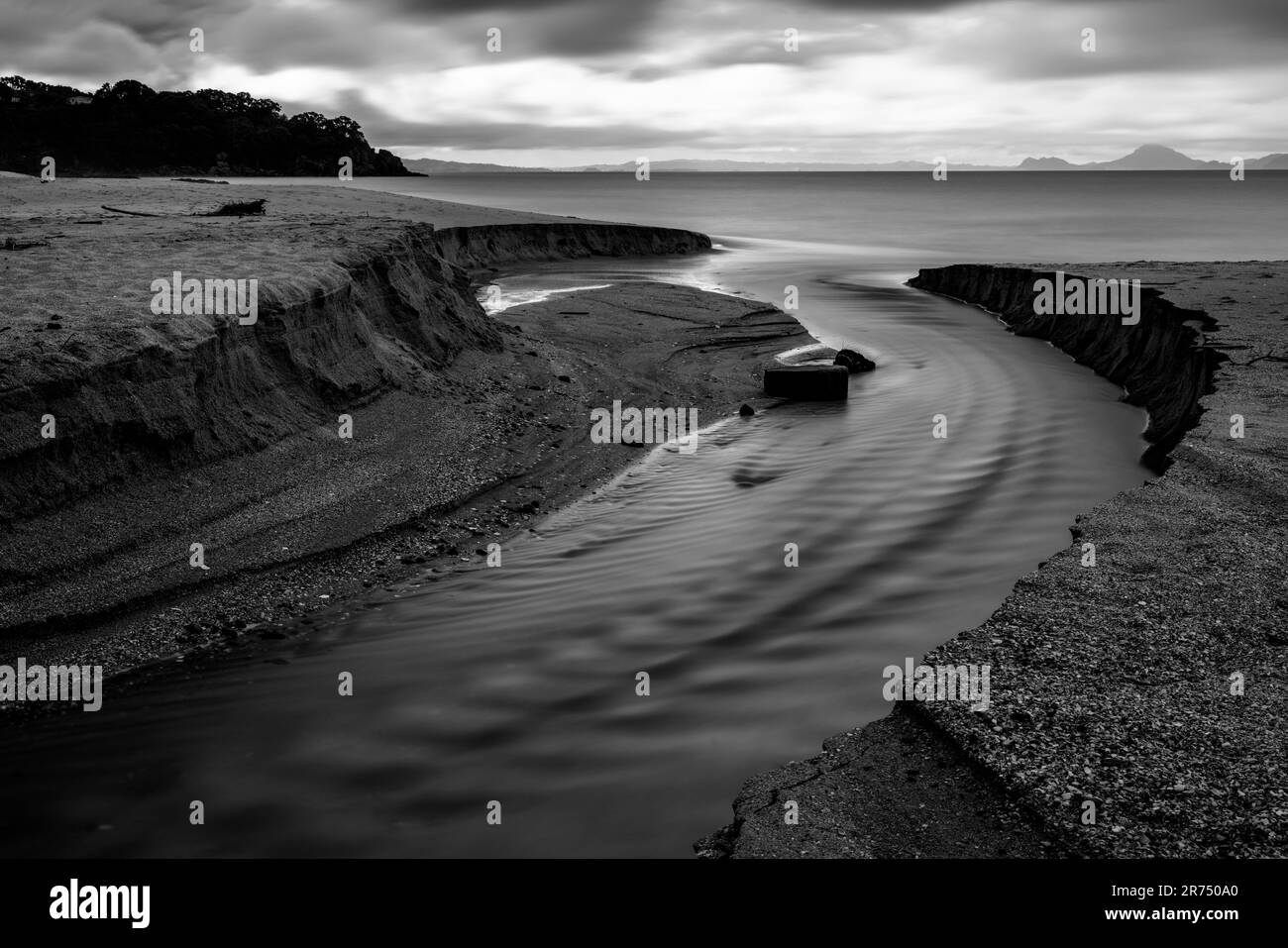 Langs Beach, Bream Bay, Northland, Neuseeland Stockfoto