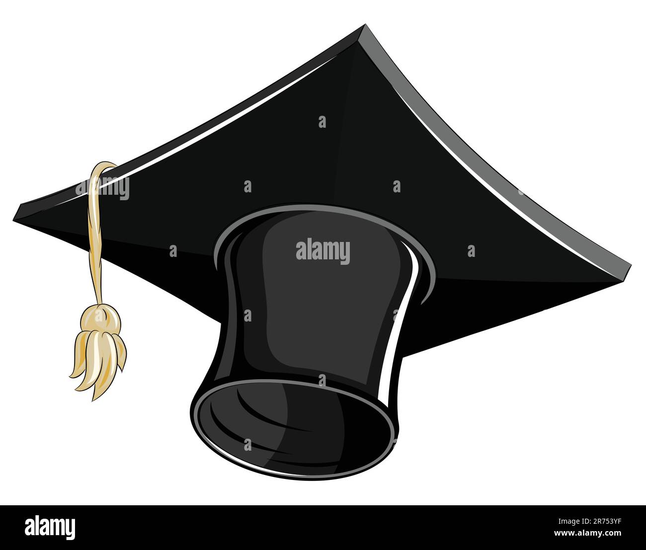 Kappe des Wissenschaftlers - Vektordarstellung Stock Vektor