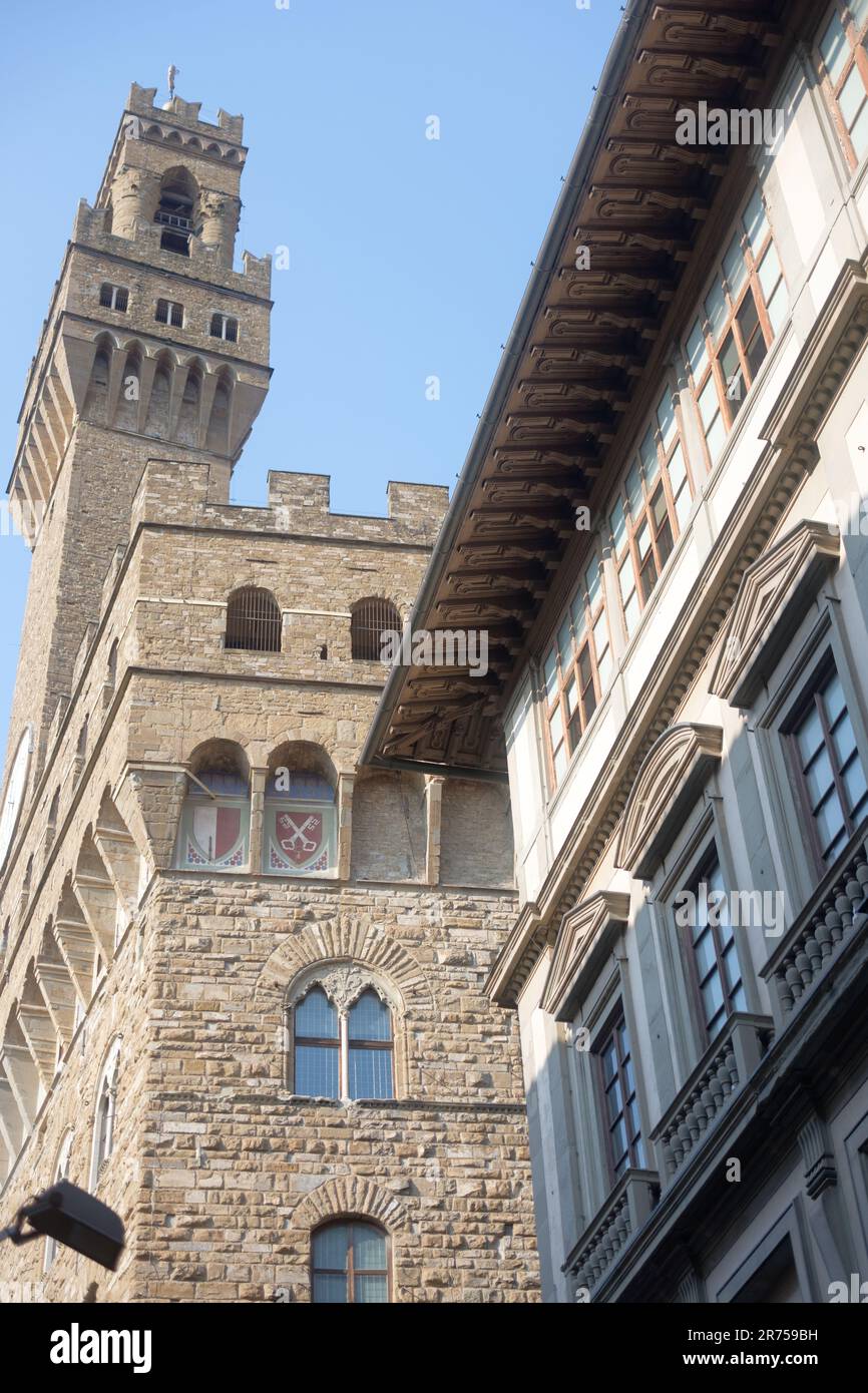 Palazzo Vecchio, Florenz, Italien Stockfoto