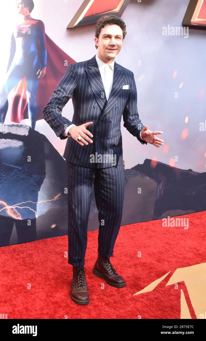 Hollywood, Kalifornien, USA 12. Juni 2023 Schauspieler Luke Brandon Field nimmt an der Los Angeles Premiere von Warner Bros. Teil „The Flash“ im Ovation Hollywood am 12. Juni 2023 in Hollywood, Kalifornien, USA. Foto: Barry King/Alamy Live News Stockfoto