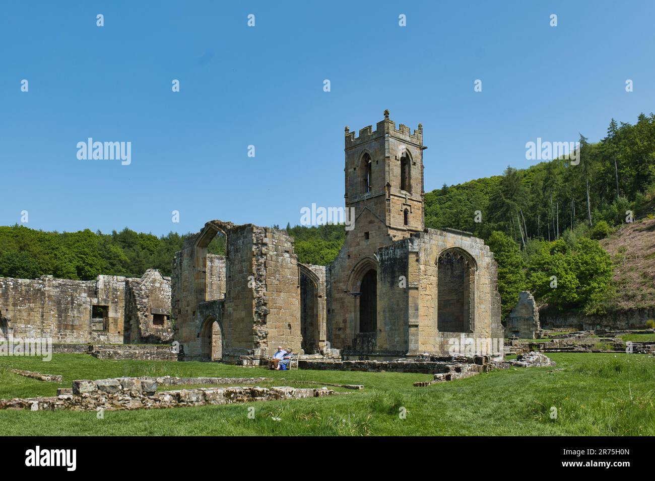 Mount Grace Priory Stockfoto